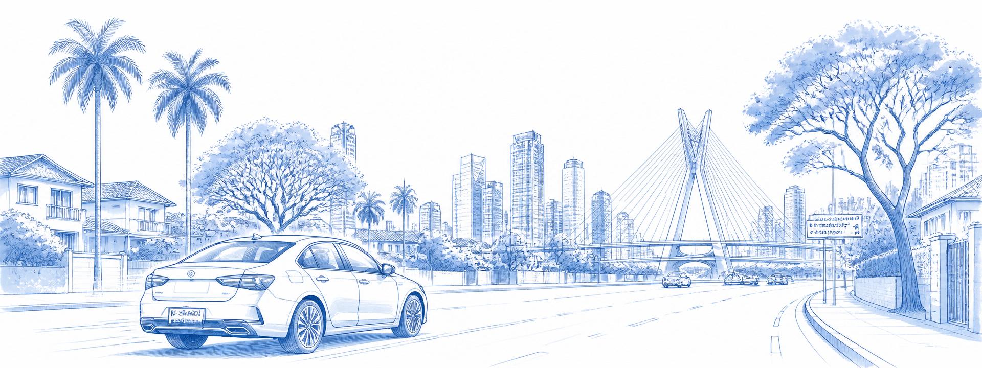 Ilustração Automóvel
